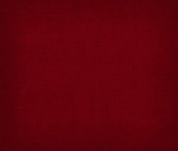 Red canvas texture background — Stock Photo, Image
