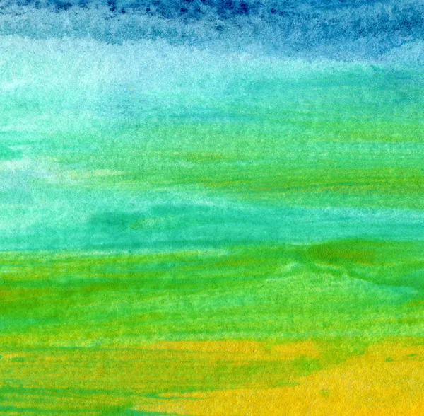 Abstrato acrílico e aquarela fundo pintado — Fotografia de Stock