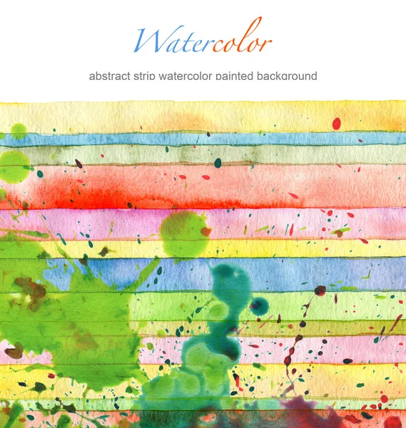 Watercolor painted background — Stock Photo, Image