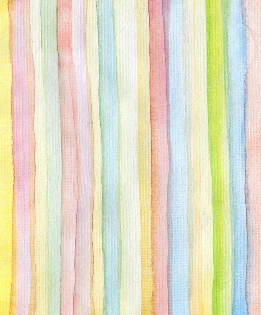 Strips watercolor painted background