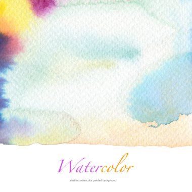 Soyut suluboya arkaplan