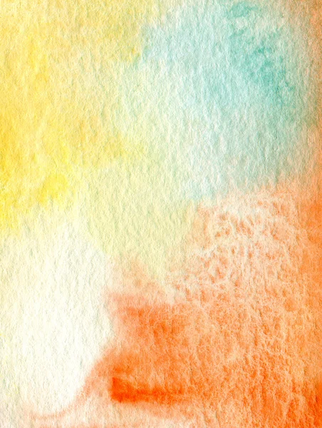 Abstrato aquarela pintado fundo — Fotografia de Stock