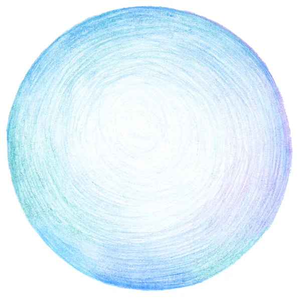 Abstrato círculo lápis rabiscos fundo textura . — Fotografia de Stock