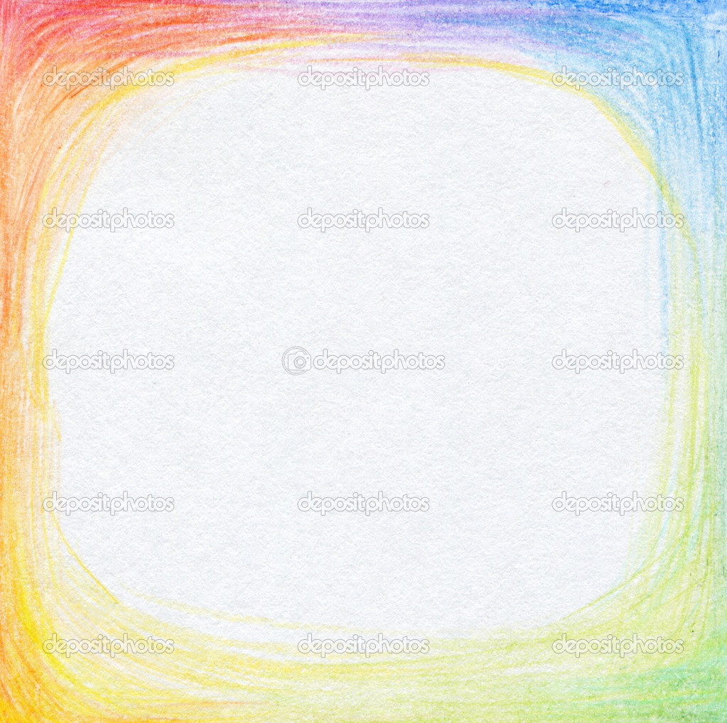 Abstract color pencil scribbles background. Paper texture.