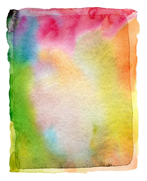 Aquarela abstrata e fundo pintado de acrílico. Textur de papel — Fotografia de Stock