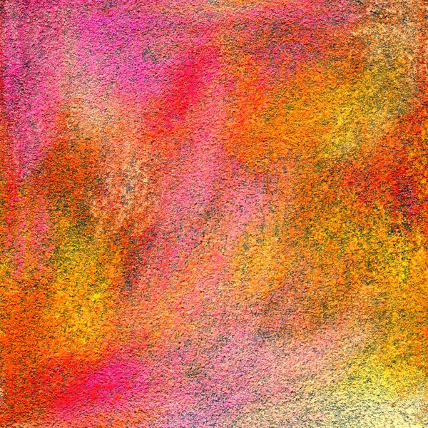 Abstract textured acrylic and oil pastel hand painted background — Stock Photo, Image