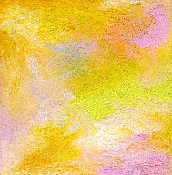 Abstrato texturizado acrílico e óleo pastel pintado à mão fundo — Fotografia de Stock