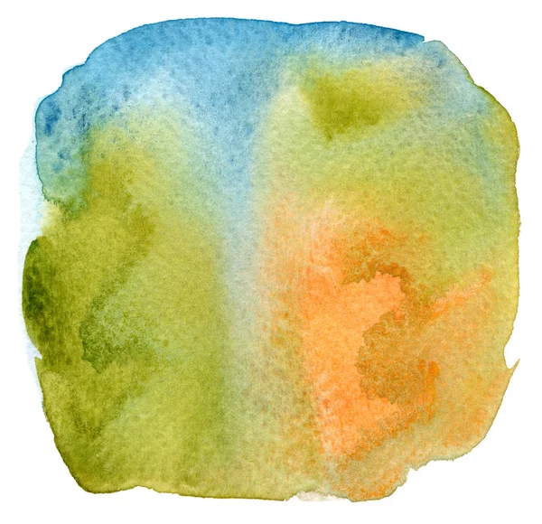 Abstract watercolor hand painted background. Textured paper. — Stock Photo, Image