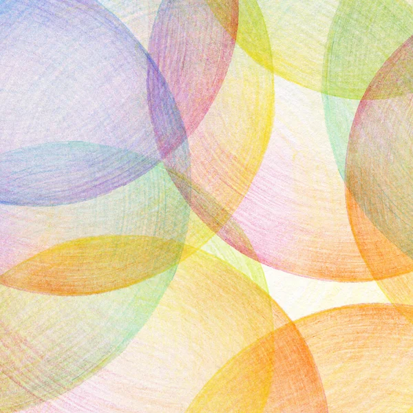 Abstraktní barevné tužky Klikyháky pozadí. textura papíru. — Stock fotografie