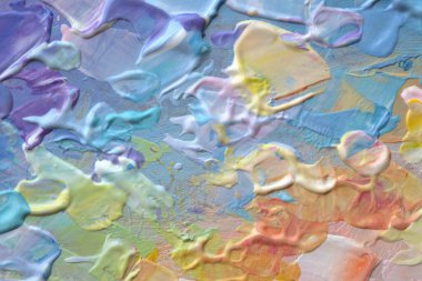 Sanat soyut akrilik ve suluboya resim. Pastel Renk dokusu arkaplanı.