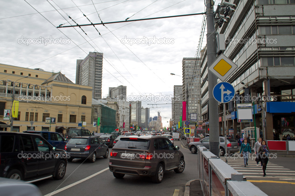 New Arbat in Moscow