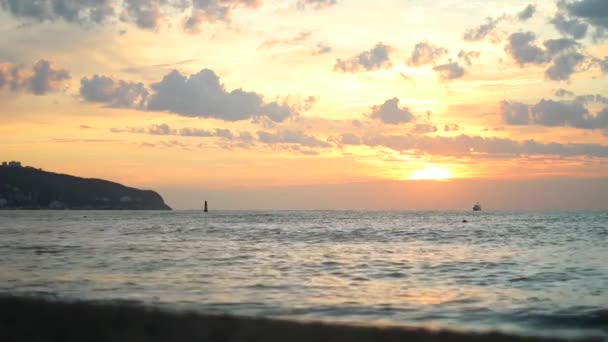 Sunrise Summer Black Sea — Vídeo de Stock