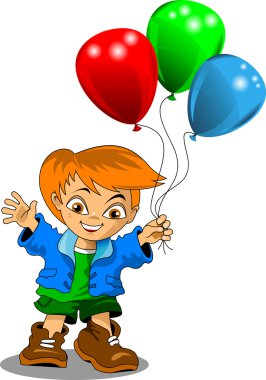Balonlu çocuk