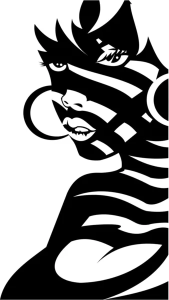 Black and white — Stock Illustration Black and white Stock Illustration