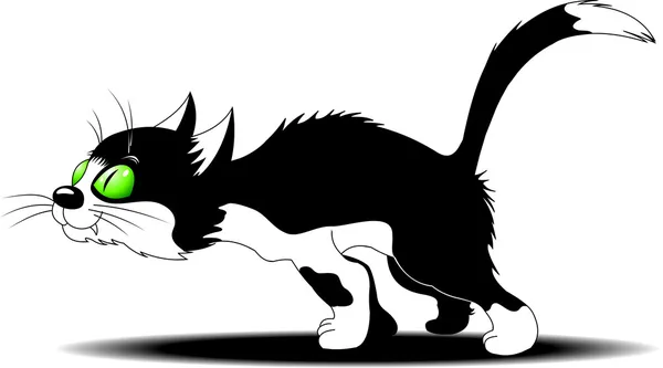 Abusón gato — Vector de stock