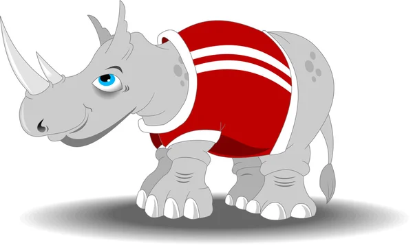 Rhino. — Vector de stock