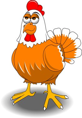 Kızıl saçlı hen
