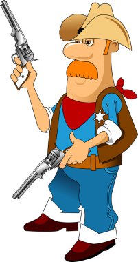 onun silahlı kovboy