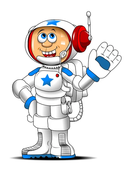 Astronauta — Vector de stock