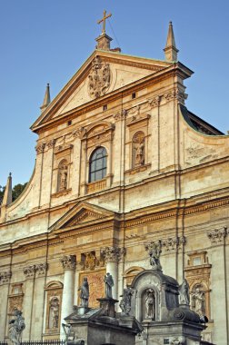 Kilise aziz peter ve paul krak eski şehir bölgesinde