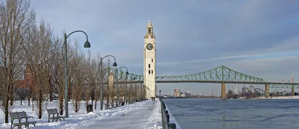 Montreal no inverno — Fotografia de Stock