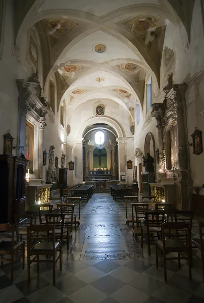 Innvendig i Siracusa katedral – stockfoto