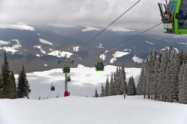 Ski resort in Romania — Stock Photo, Image