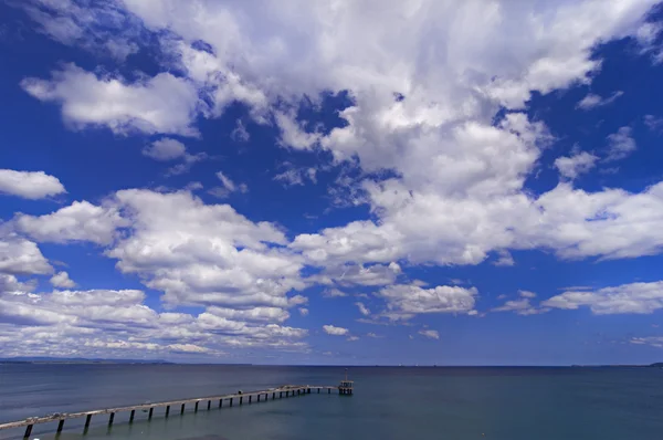 Чорне море в Бургас, Болгарія — стокове фото