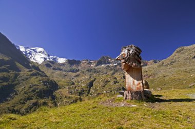 Oostenrijkse Alpen in kaunertal tirol