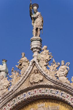 st mark katedralde Venedik Itay detay