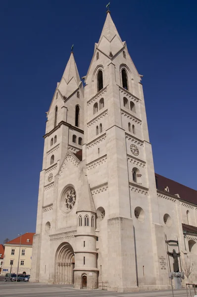 Katedrála v Rakousku wiener neustadt — Stock fotografie