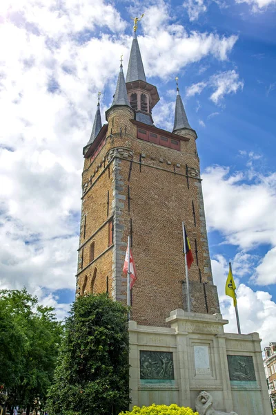 Kortrijk Västflandern Belgien Klockstapel — Stockfoto
