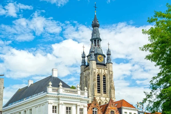 Kortrijk Västflandern Belgien Sankt Martins Kyrka — Stockfoto