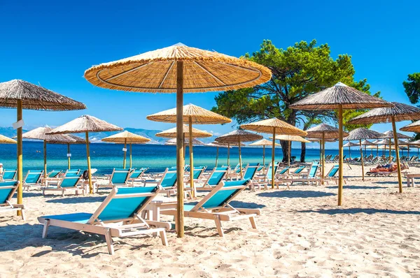 Strand Pachis Thasos Sziget Görögország — Stock Fotó