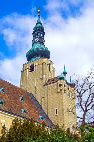 Baden Vídně Rakousko Kostel Štěpána — Stock fotografie