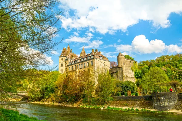 比利时瓦隆地区的Durbuy城堡 — 图库照片