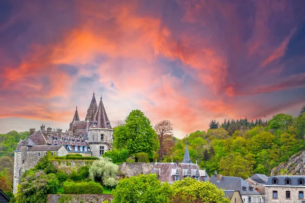 Durbuy Slott Vallonien Belgien — Stockfoto