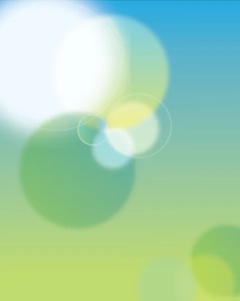Summer or springtime style abstract lights or sunshine backgroun — Stock Photo, Image