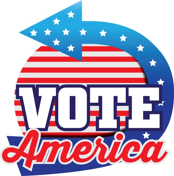VOTE AMERICA symbol — Stock Photo, Image