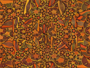 Dikişsiz dekoratif doku