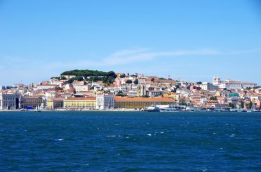 Lizbon, Portekiz (tagus Nehri görünümünden)