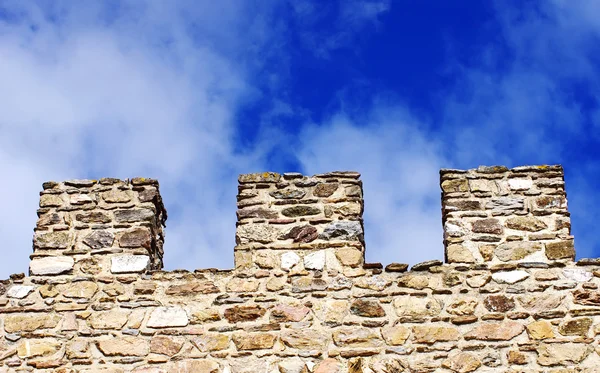 Muur van oude kasteel — Stockfoto