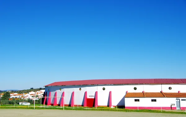 Portuguese plaza toros, Amieira — Stock Photo, Image