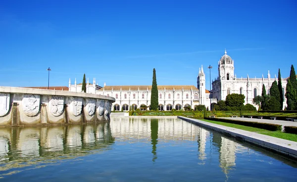 Jeronimos Monastery in Belem, Lisbon, Portugal — Stock Photo, Image