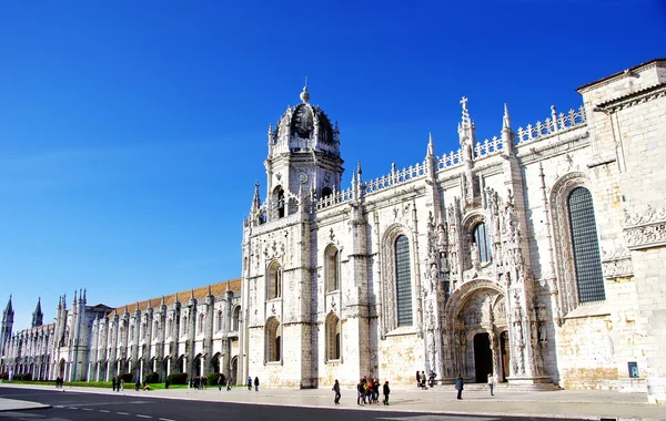 리스본, 포르투갈에서 Jeronimos 오래 된 수도원 — 스톡 사진