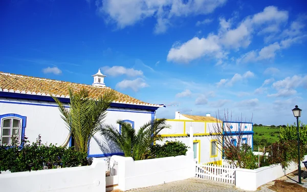 Portugese huizen op algarve regio — Stockfoto