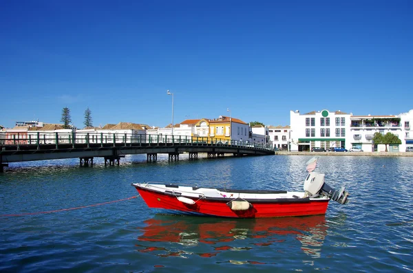 Вид Тавіра місто, Португалія — стокове фото