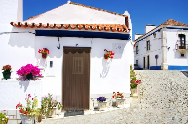 Ulice terena vesnice, Portugalsko — Stock fotografie