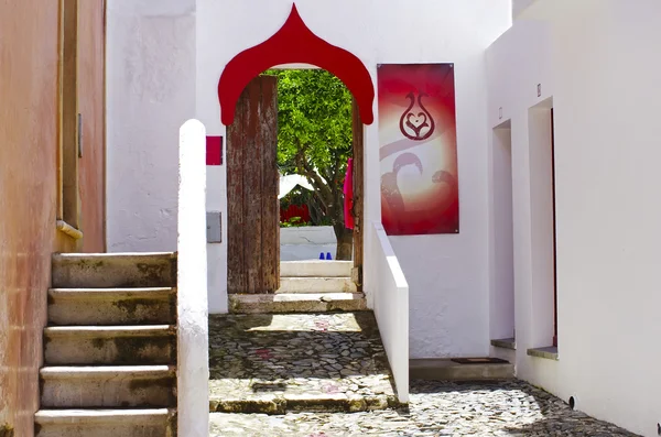Moorish architecture at old village — Stock Photo, Image