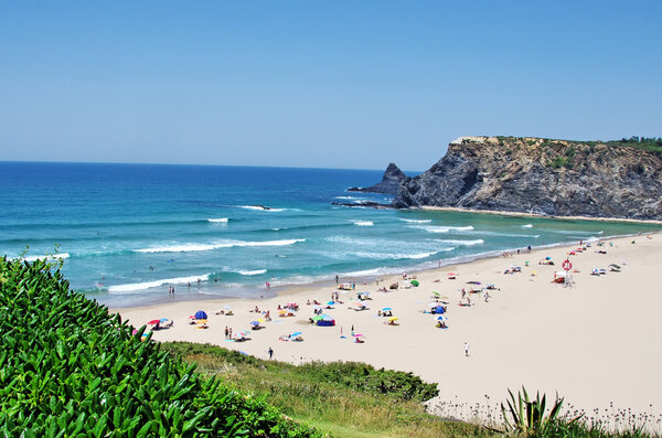 Beach of Odeceixe village, Portugal